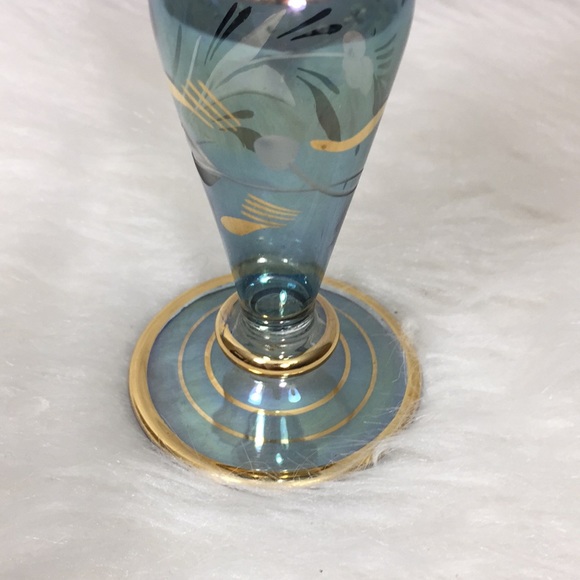 Egyptian Style Handblown Glass Perfume Bottle - Picture 3 of 8